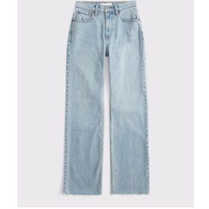 Abercrombie Curve Love high rise Relaxed 90s jeans